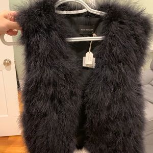 Club Monaco Jackets & Coats - Never worn genuine feather vest Club Monaco Jackets & Coats - Never worn genuine feather vest